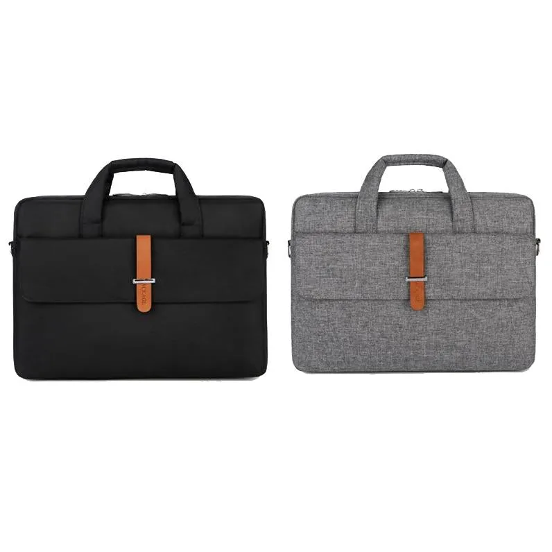 13-13.3 Inch Multifunctional Laptop Bag - Durable Shoulder & Handheld Design
