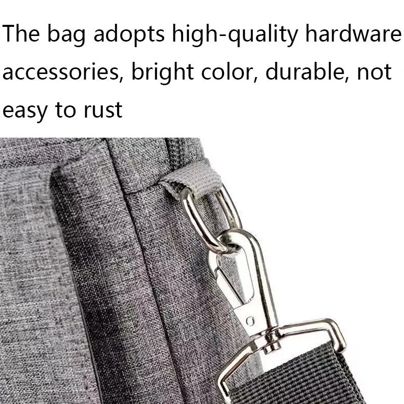 13-13.3 Inch Multifunctional Laptop Bag - Durable Shoulder & Handheld Design