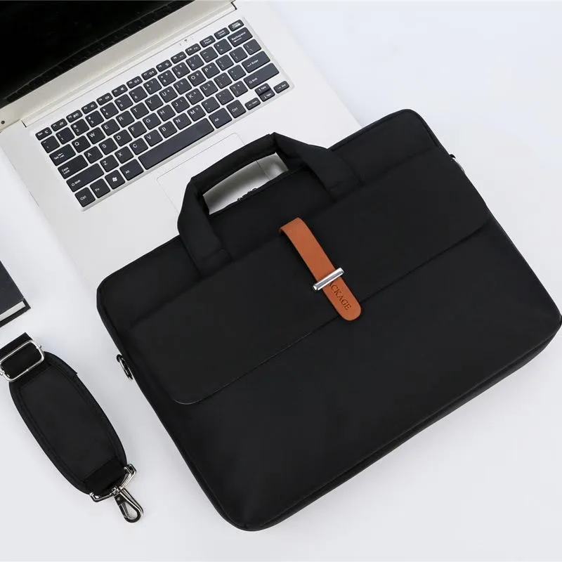 13-13.3 Inch Multifunctional Laptop Bag - Durable Shoulder & Handheld Design