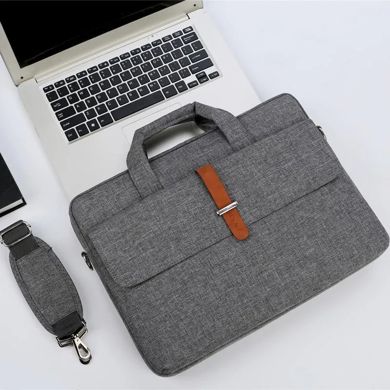 13-13.3 Inch Multifunctional Laptop Bag - Durable Shoulder & Handheld Design