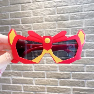 Babymoon Action Baby Boys Unisex Kids Sunglasses for Boys With Case | Red