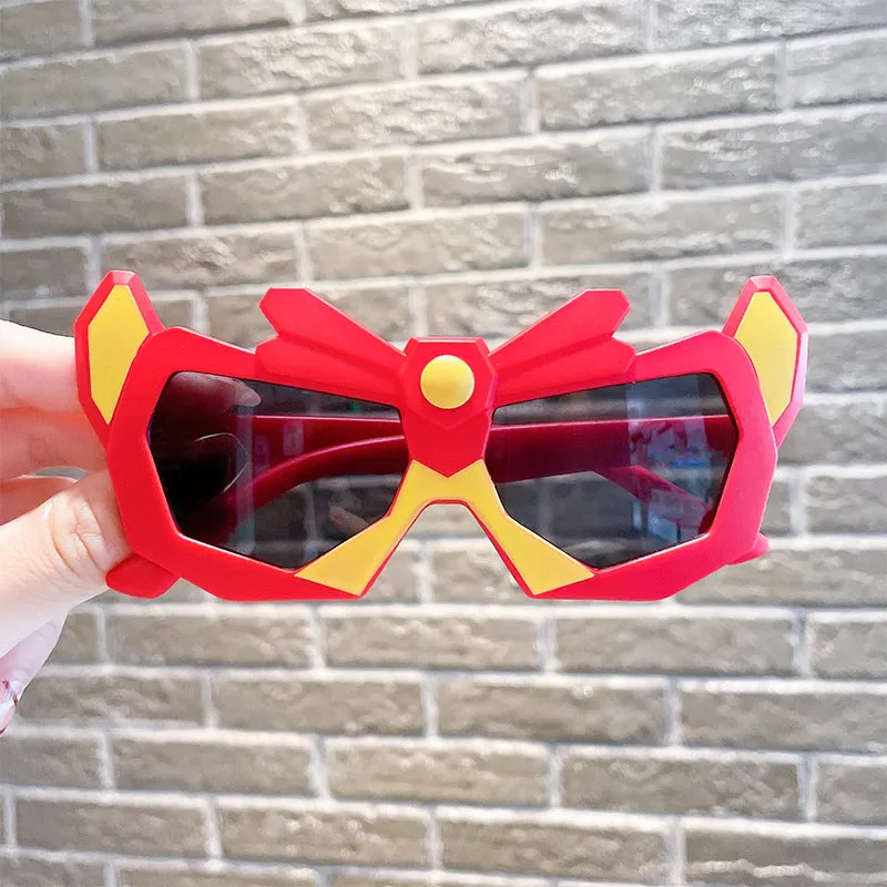Babymoon Action Baby Boys Unisex Kids Sunglasses for Boys With Case | Red
