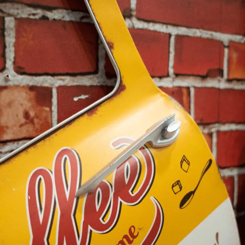 Coffee Retro Car Door Wall Accent