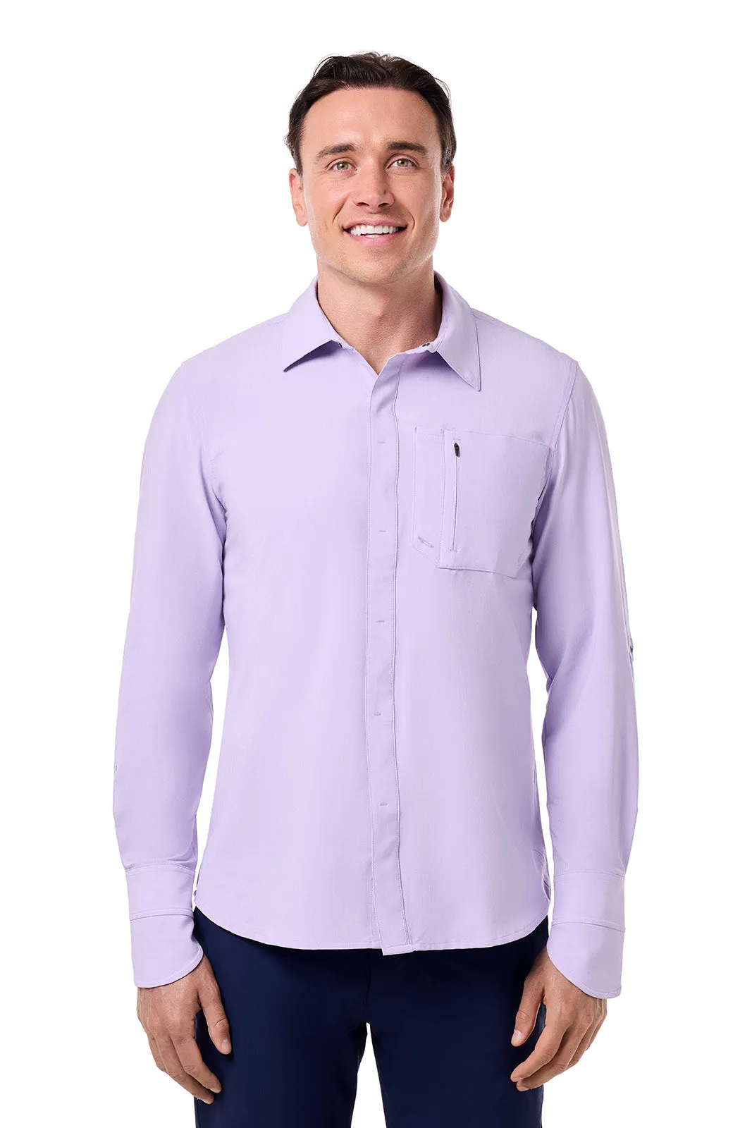 Men's Fiera Smart Shirt | Lavendula Stripe