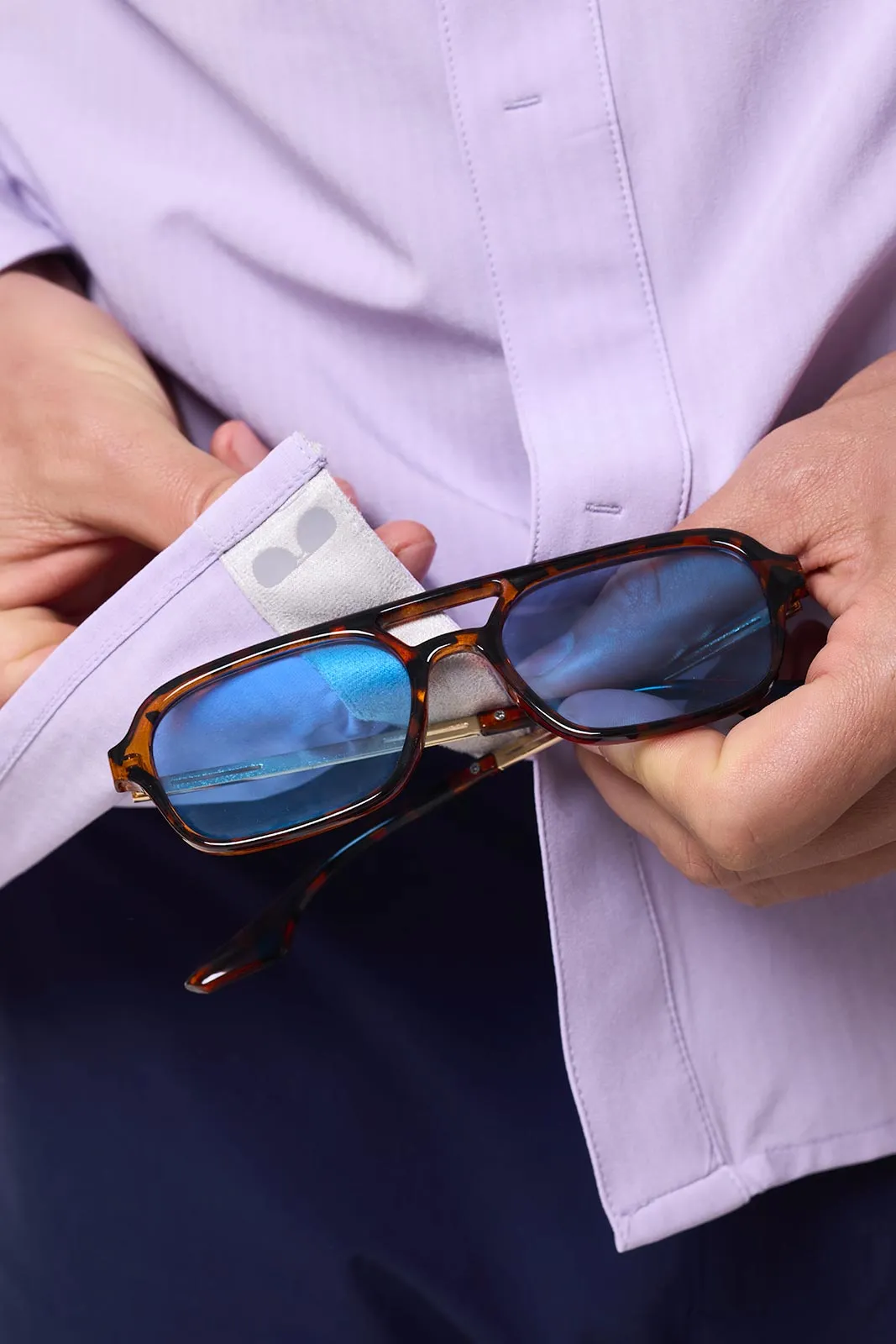 Men's Fiera Smart Shirt | Lavendula Stripe