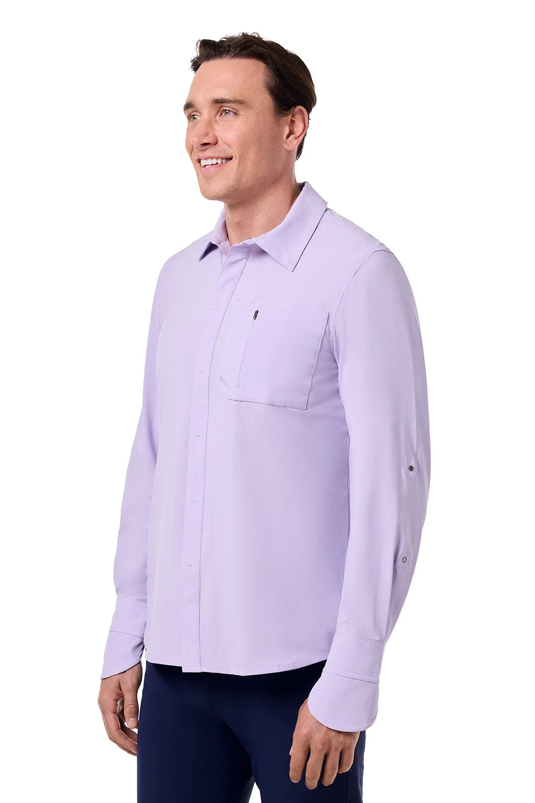 Men's Fiera Smart Shirt | Lavendula Stripe