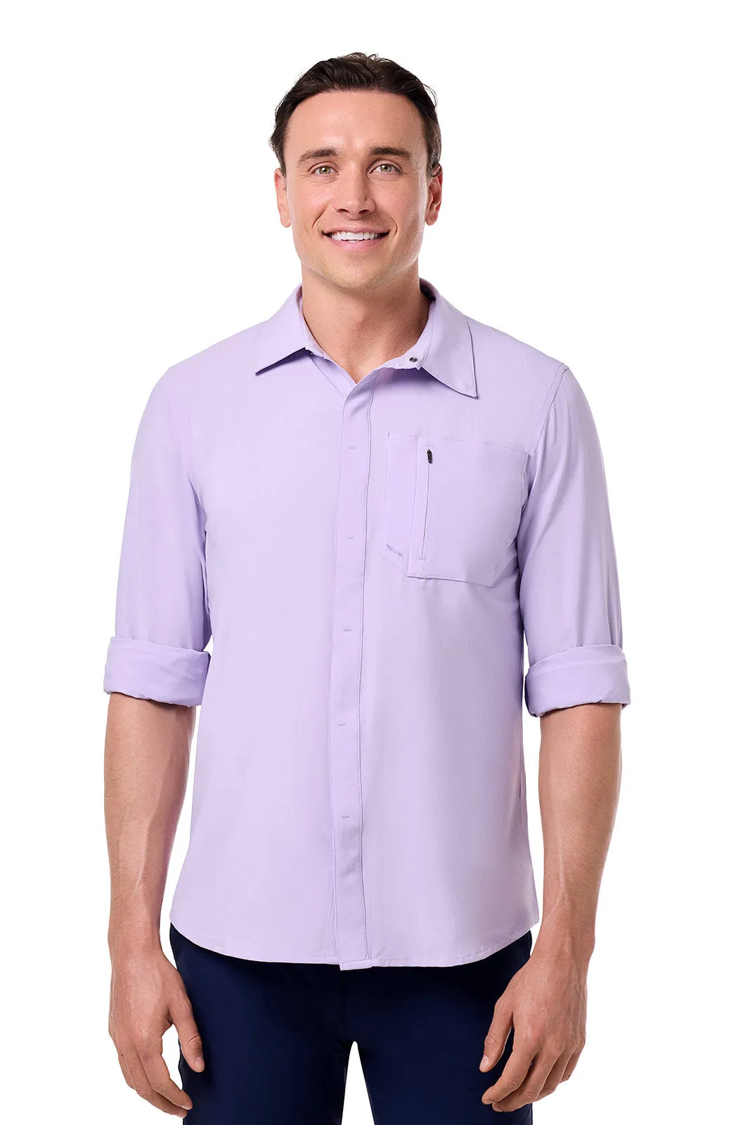 Men's Fiera Smart Shirt | Lavendula Stripe