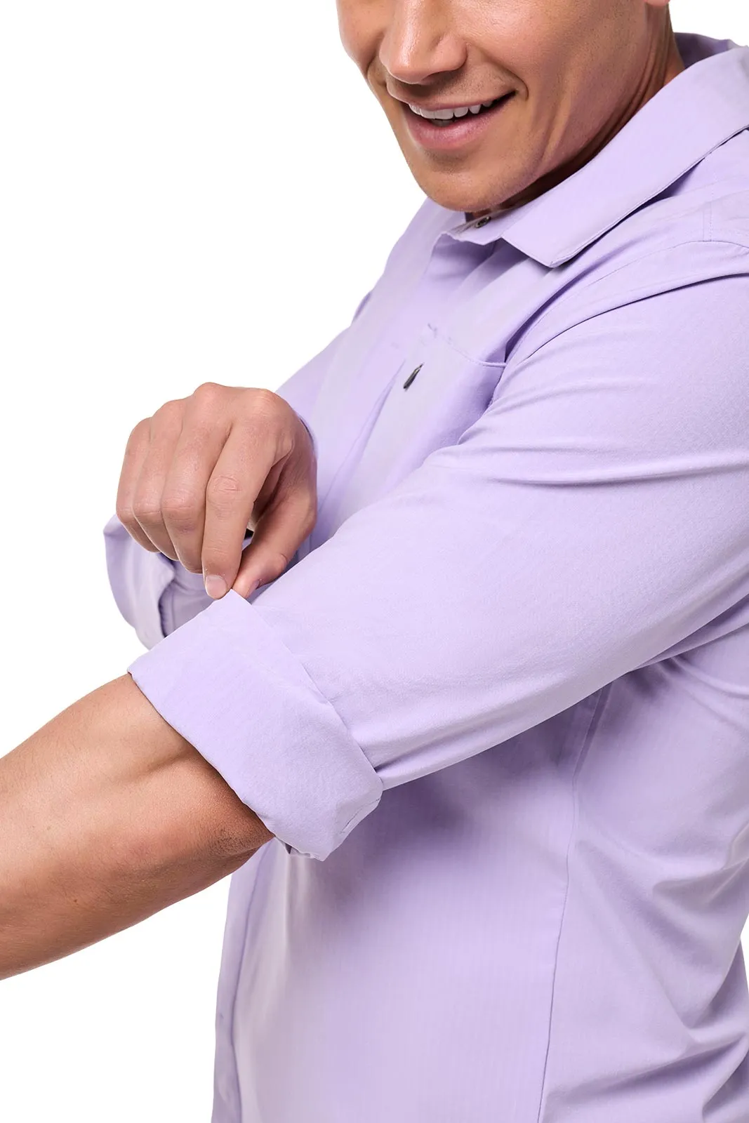 Men's Fiera Smart Shirt | Lavendula Stripe