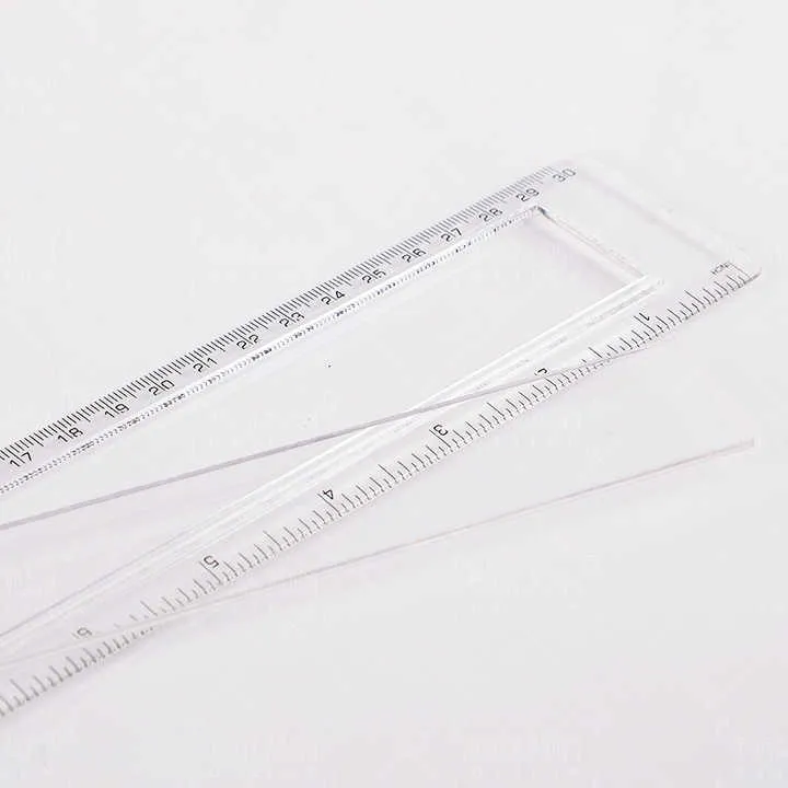 Plastic Scale Ruler 30cm Ruler-مسطرة بلاستيكية