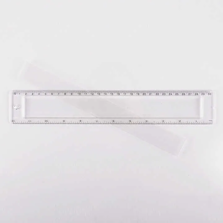 Plastic Scale Ruler 30cm Ruler-مسطرة بلاستيكية