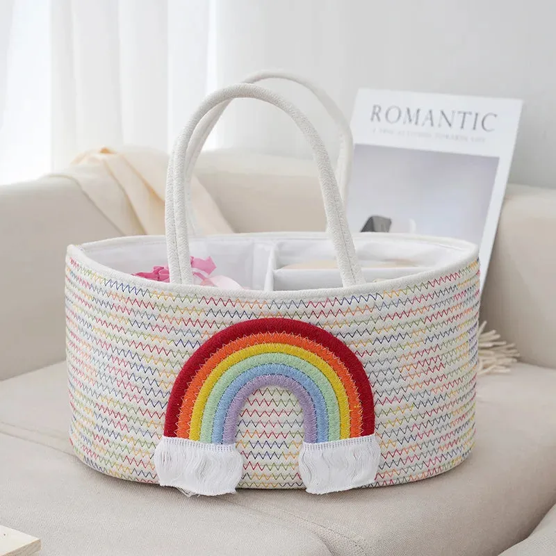 Portable Diaper Basket