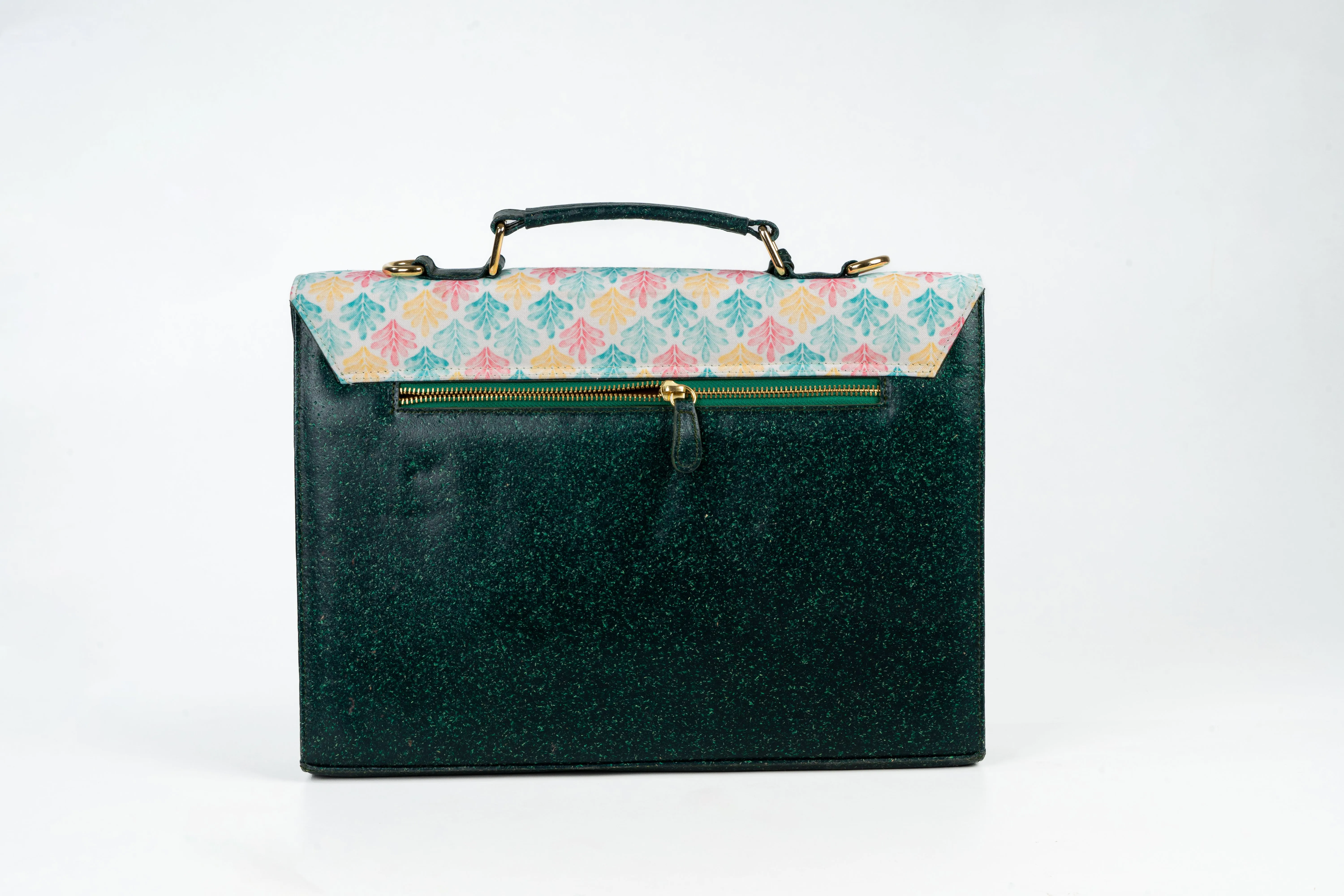 rPET with Vegan Leather based Laptop Bag - Luxe Edition