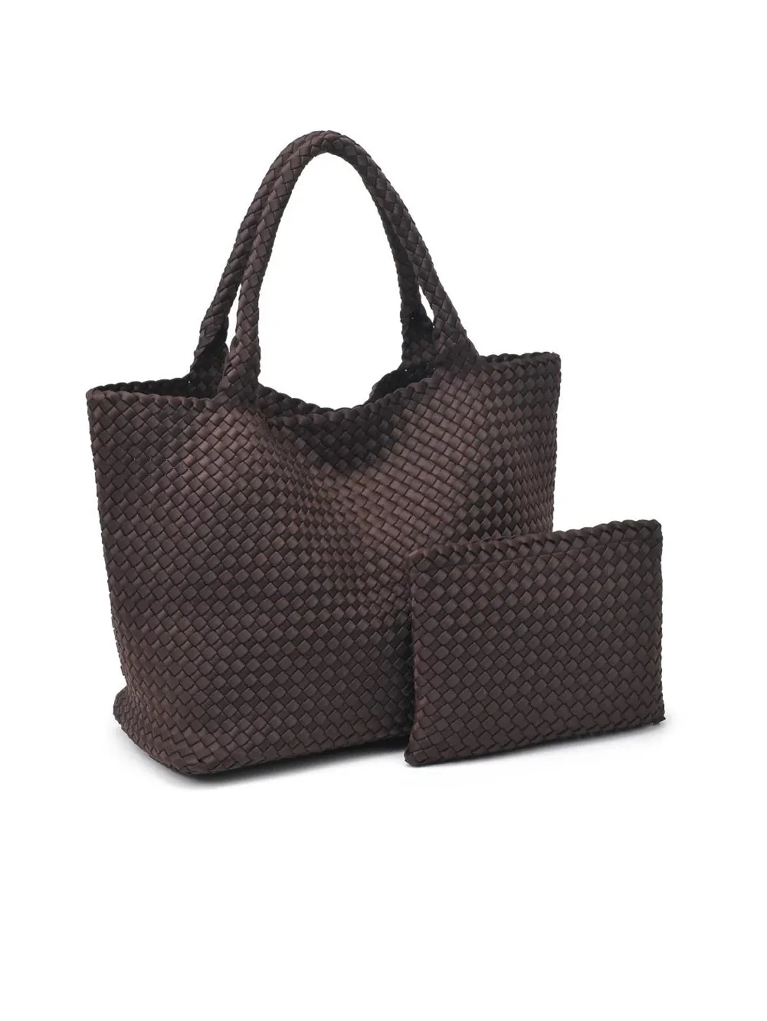 Sky's The Limit Large Tote - Chocolate