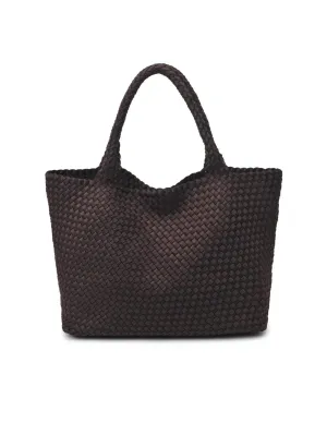 Sky's The Limit Large Tote - Chocolate