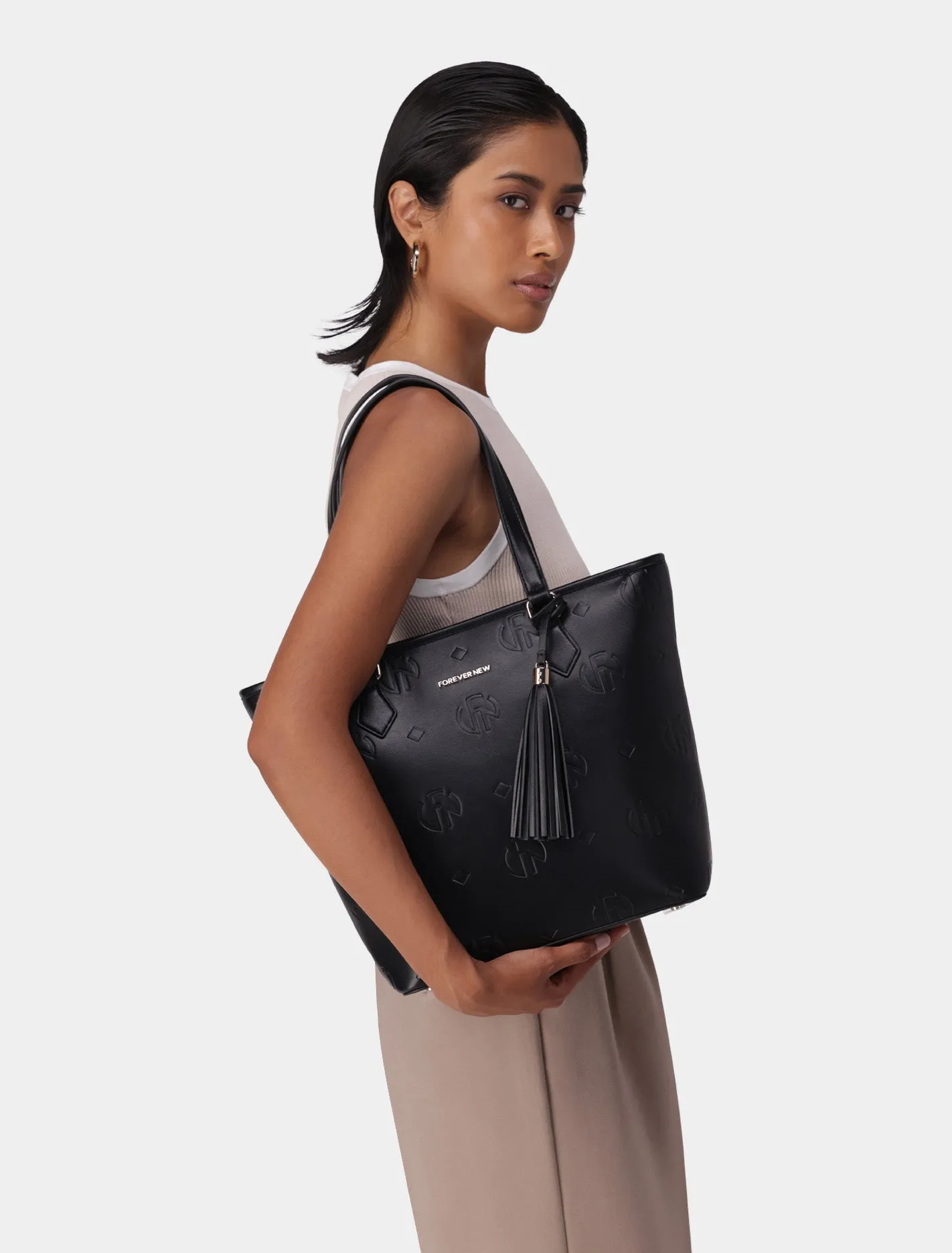 Sophie Embossed Tote Bag