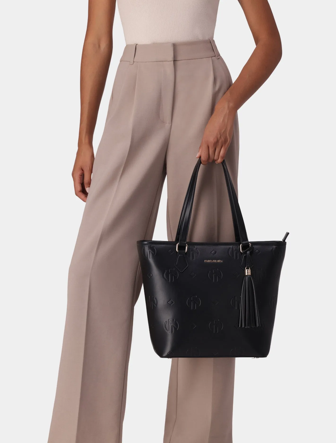 Sophie Embossed Tote Bag