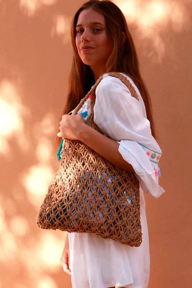 SUNDAY TOTE ALMOND